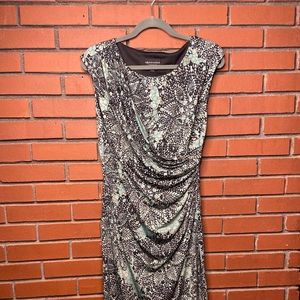Patterned Midi dress